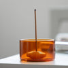 Colourful Glass Incense Holder