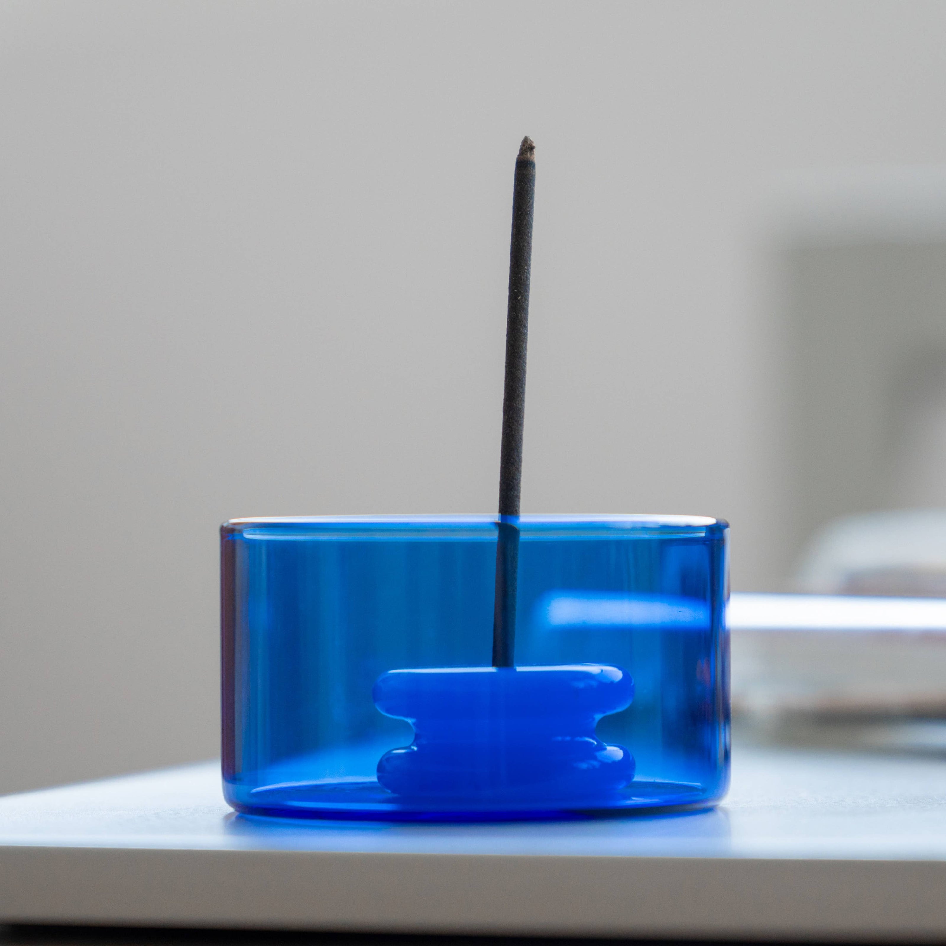 Colourful Glass Incense Holder